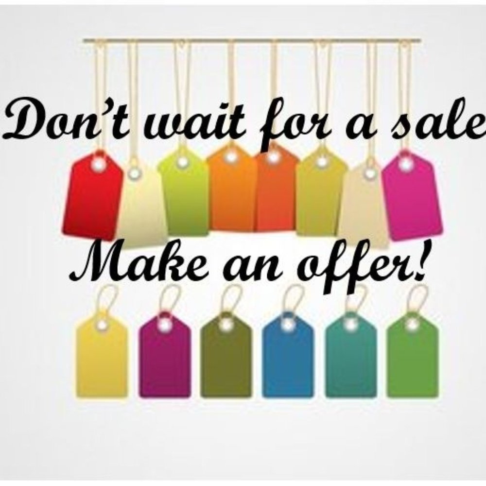 Don't wait for sales or seller offers!